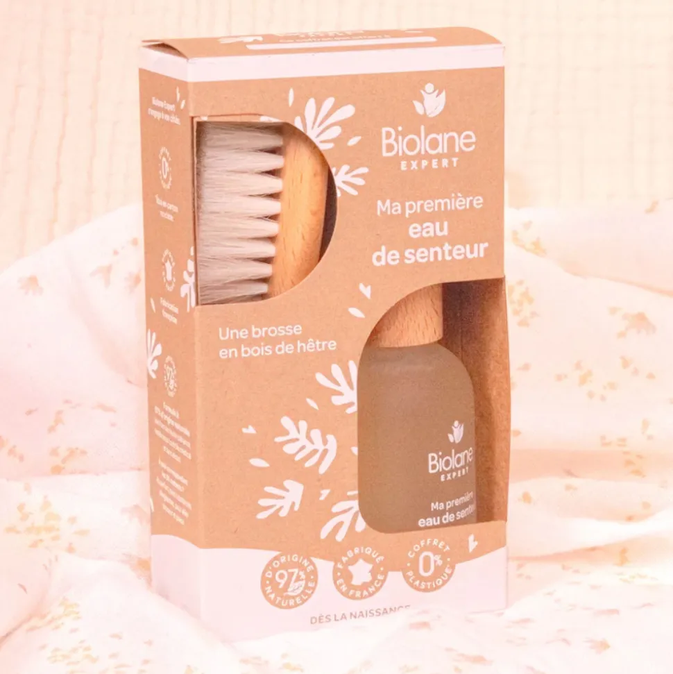 Coffret parfum bébé 50ml + brosse