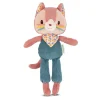 Coffret peluche câline jeanne le chat