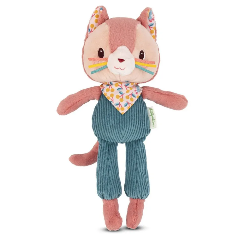 Coffret peluche câline jeanne le chat