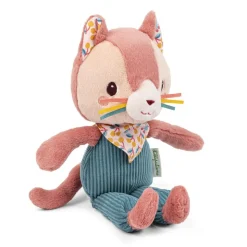Coffret peluche câline jeanne le chat