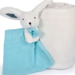 Coffret plaid et doudou happy pop