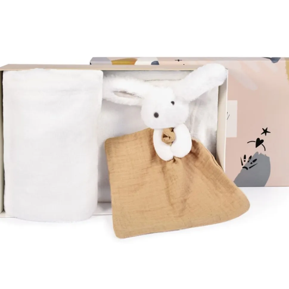 Coffret plaid et doudou happy wild
