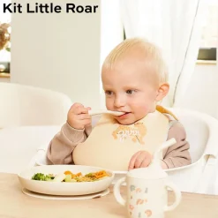 Coffret repas bébé deuxième âge little roar