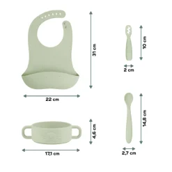 Coffret repas bébé premiers mois mini arty