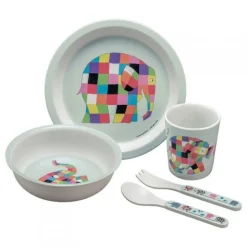 Coffret repas 5 pièces elmer