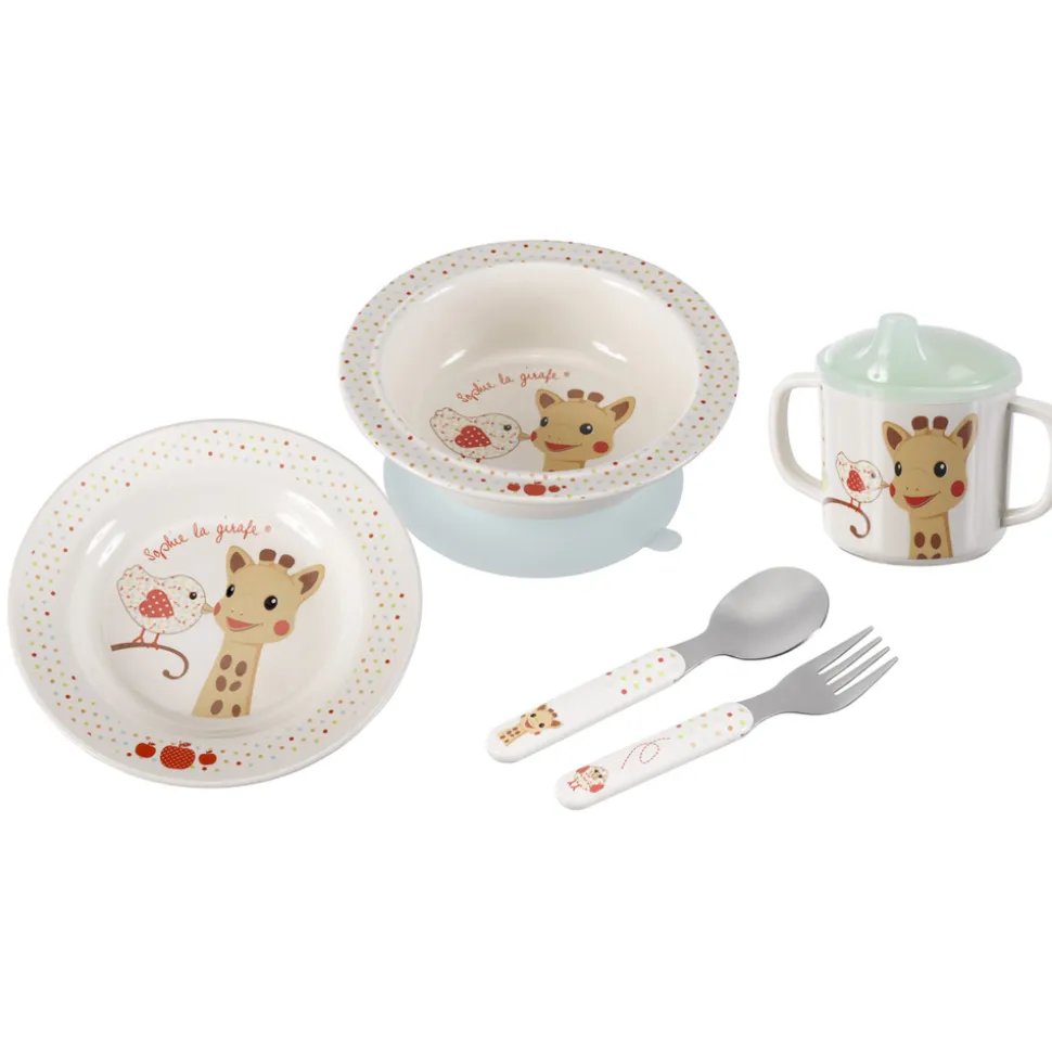 Coffret repas sophie la girafe version kiwi