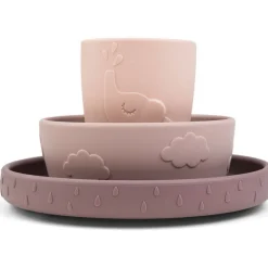 Coffret repas ventouse deer friends rose