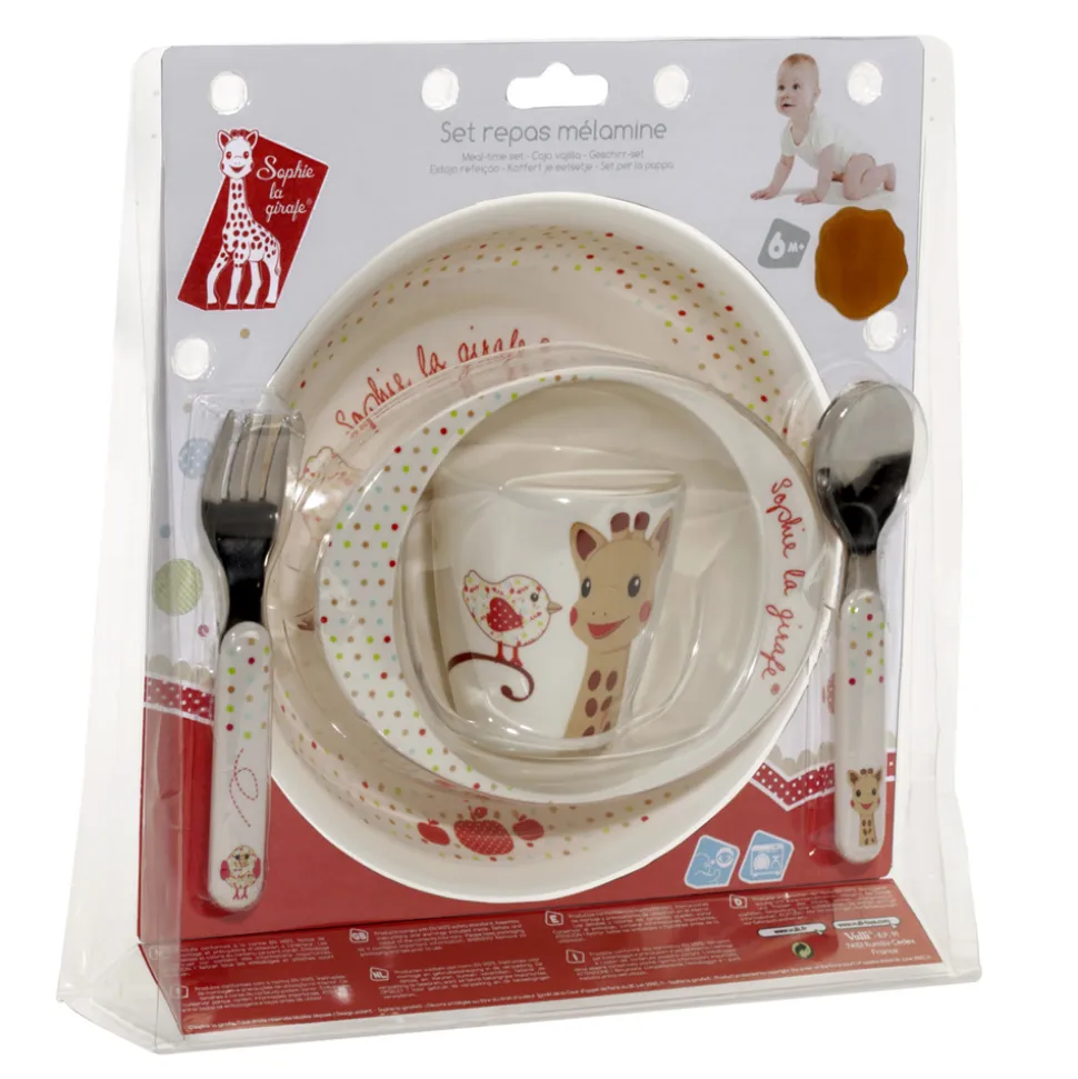 Coffret repas version kiwi sophie la girafe