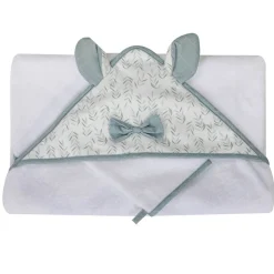 Coffret sortie de bain + gant filou