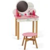 Coiffeuse en bois p'tite miss