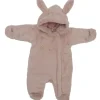 Combi pilote lapin en fausse fourrure angora - pétale 6-12 mois
