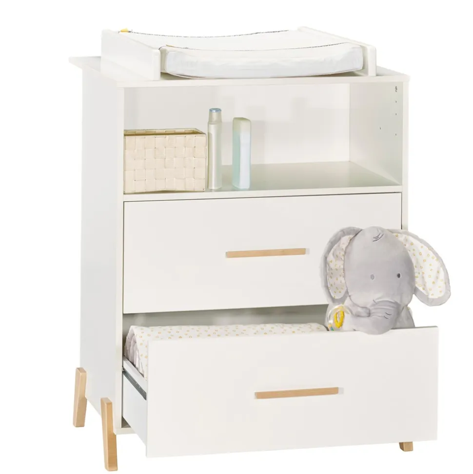Commode avec dispositif à langer joy naturel