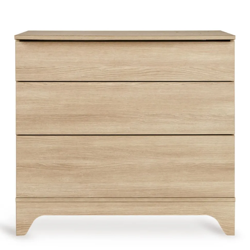 Commode avec 3 tiroirs coulissants tsugi - honey ash