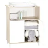 Commode bébé avec dispositif à langer scandi naturel