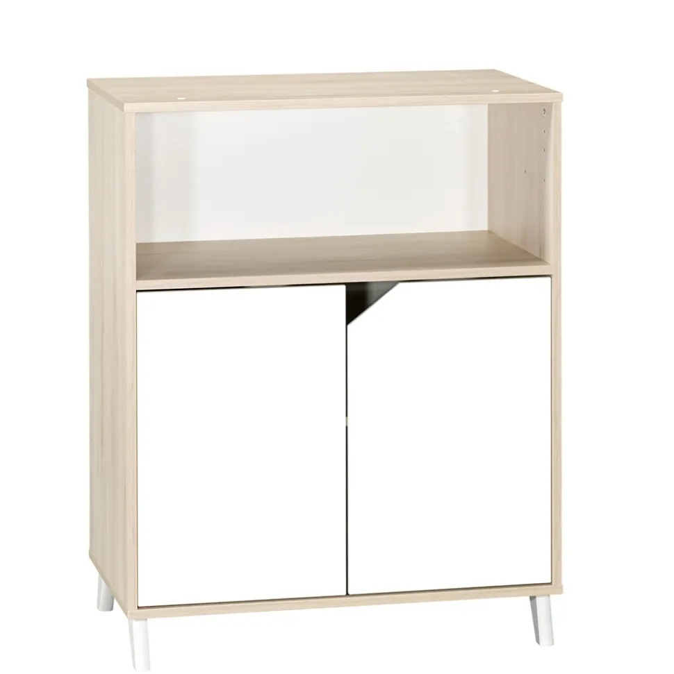 Commode bébé avec dispositif à langer scandi naturel