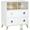 Commode bébé oslo boutons goutte