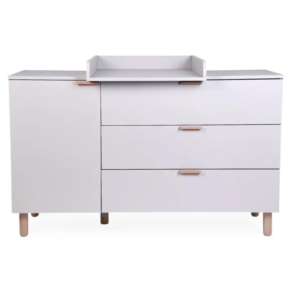 Commode à langer bébé 3 tiroirs cosy clay