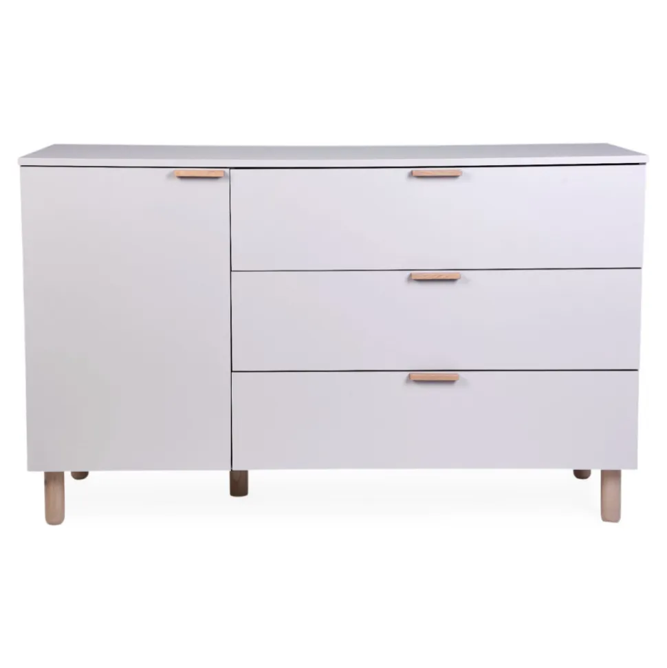 Commode à langer bébé 3 tiroirs cosy clay