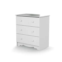 Commode à langer marelle blanc