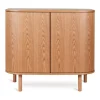 Commode 2 portes yume naturel ash wood