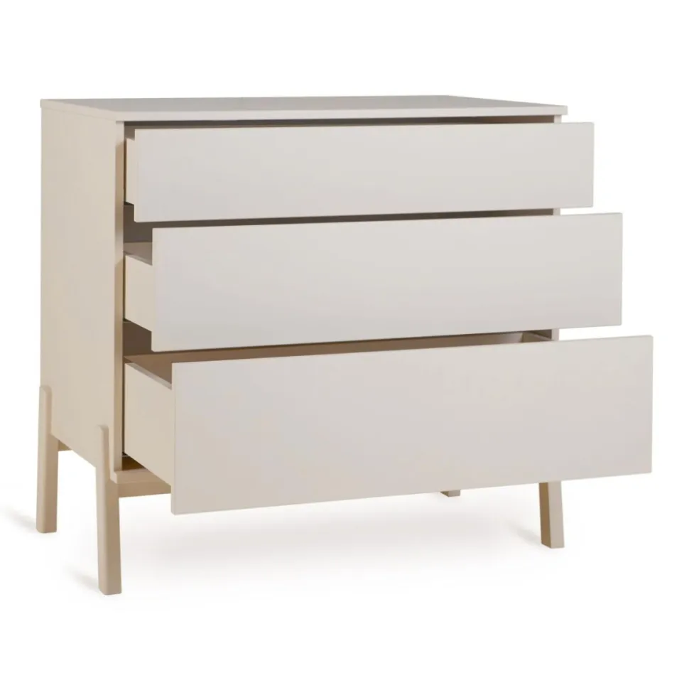 Commode 3 tiroirs ashi argile