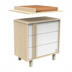 Commode 3 tiroirs nature
