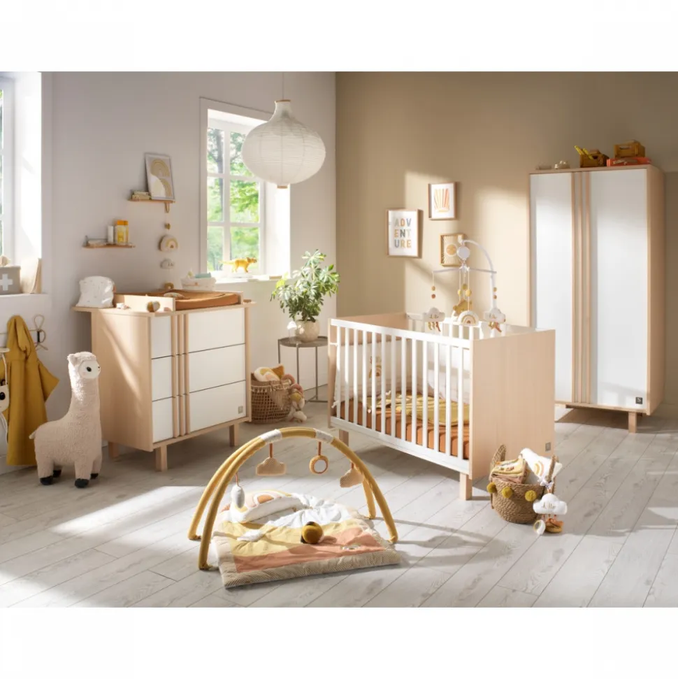 Commode 3 tiroirs nature