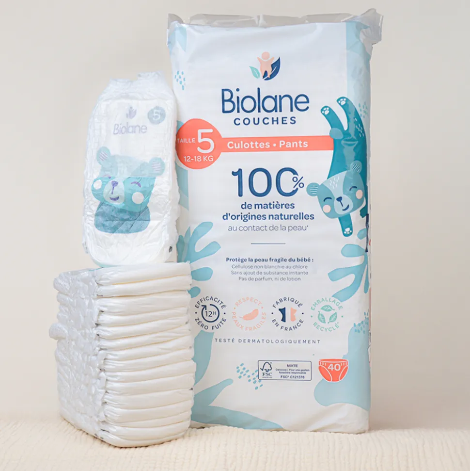 Couches culottes bébé taille 5 - 40 couches