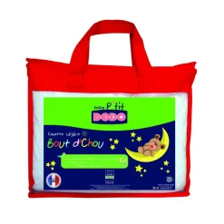 Couette bébé légère bout d'chou 75x120 cm blanc