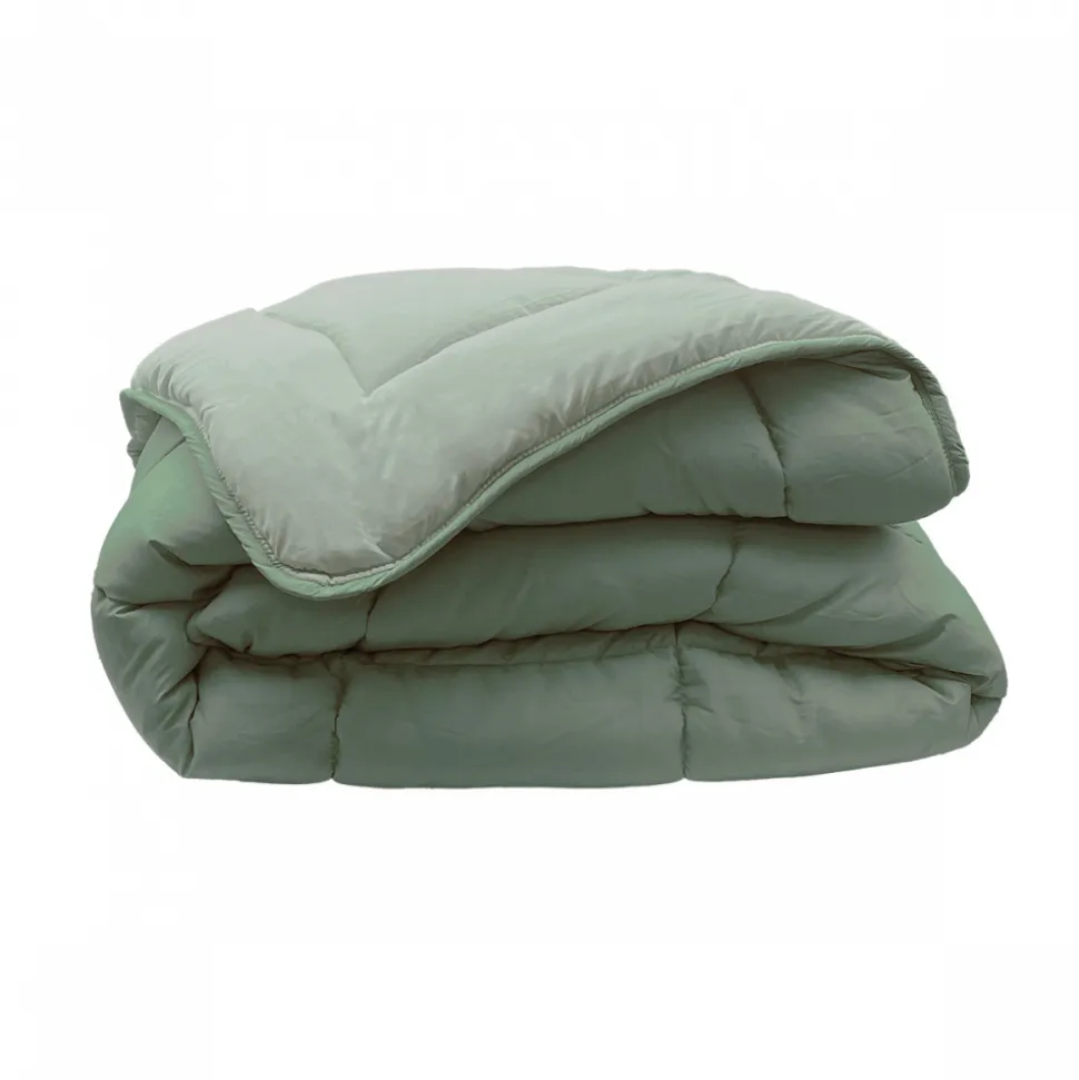 Couette bicolore été 75 x 120 green / light green
