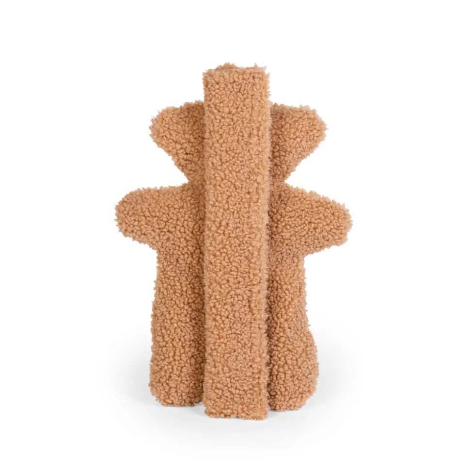 Coussin ceinture de sécurité enfant teddy marron