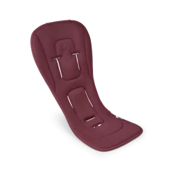 Coussin confort réversible pour poussette bugaboo dark cherry