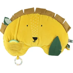 Coussin d'activités - mr. lion jaune