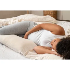 Coussin d'allaitement maxxy little dots grey