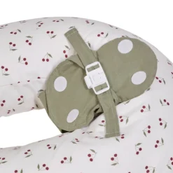 Coussin d'allaitement multirelax+ polyester coton cerises