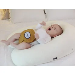 Coussin d'allaitement multirelax+ organic coton beige