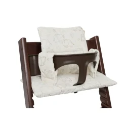 Coussin d’assise chaise haute bébé elephant tales