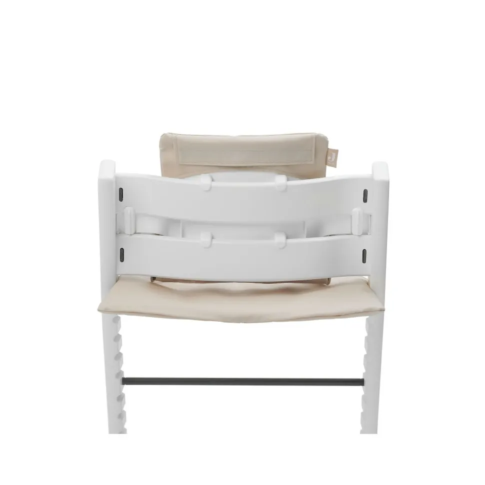 Coussin d’assise chaise haute bébé nougat