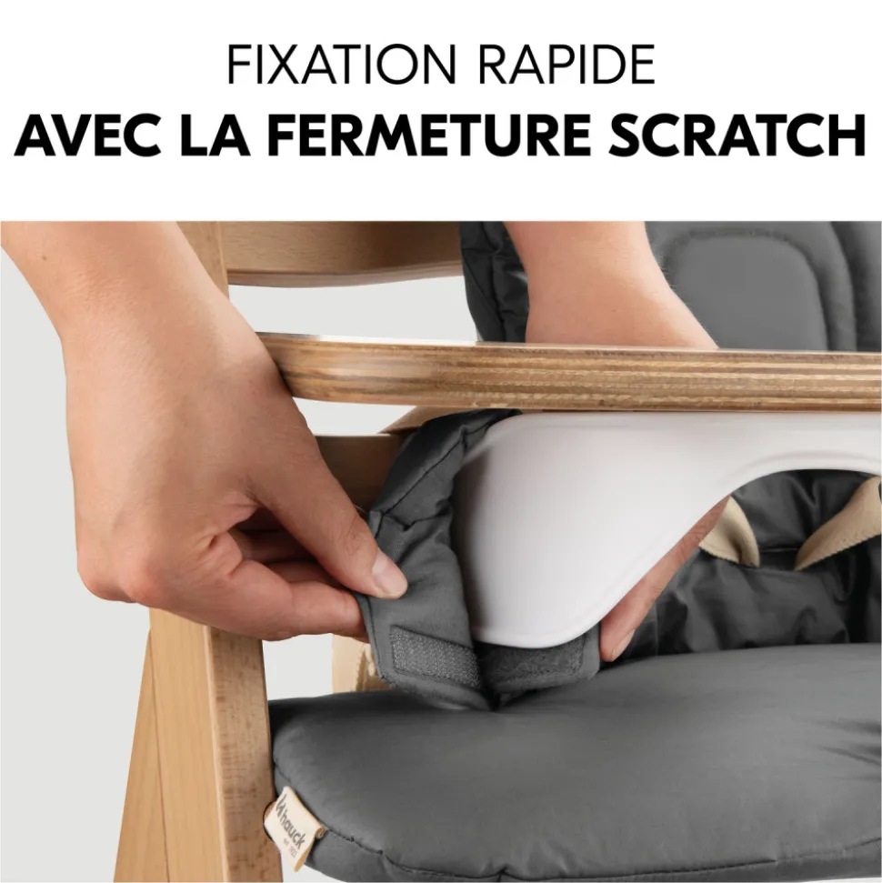 Coussin d'assise pour chaise haute dark grey
