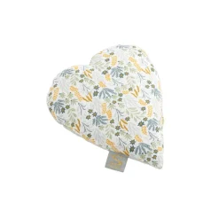 Coussin déco bébé vert tilleul promenons nous