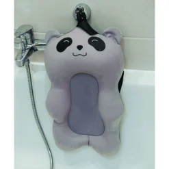 Coussin de bain panda gris