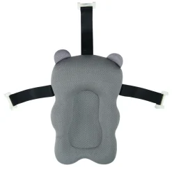 Coussin de bain panda gris