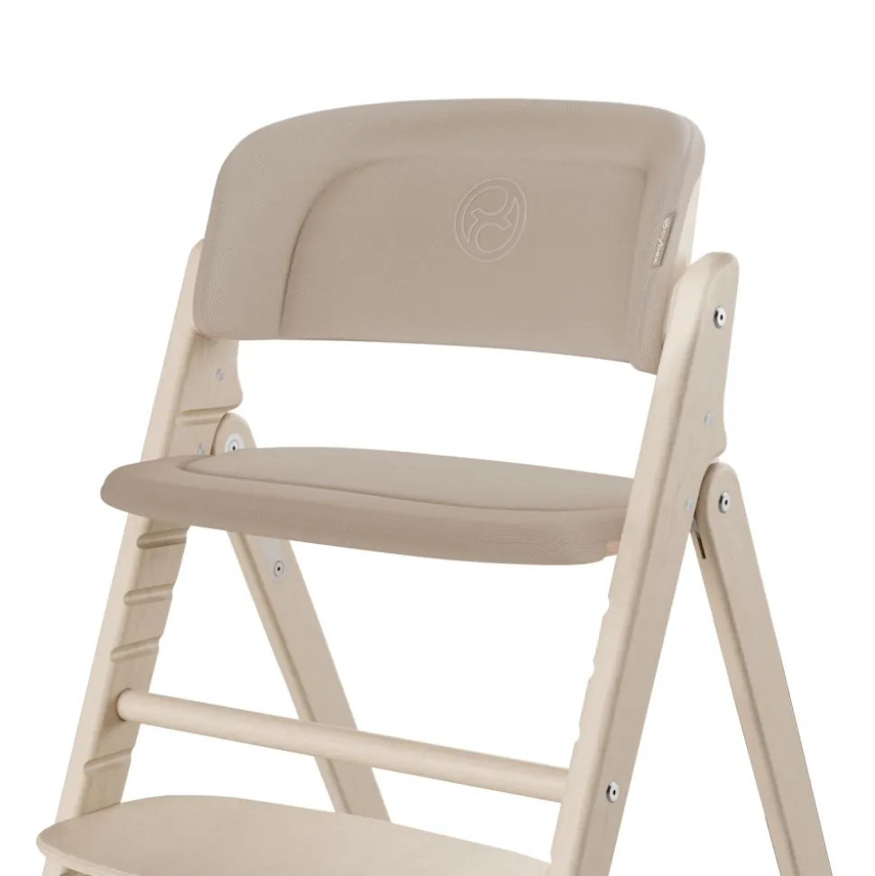 Coussin de chaise haute click & fold almond beige