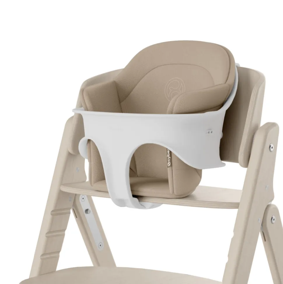 Coussin de chaise haute click & fold almond beige