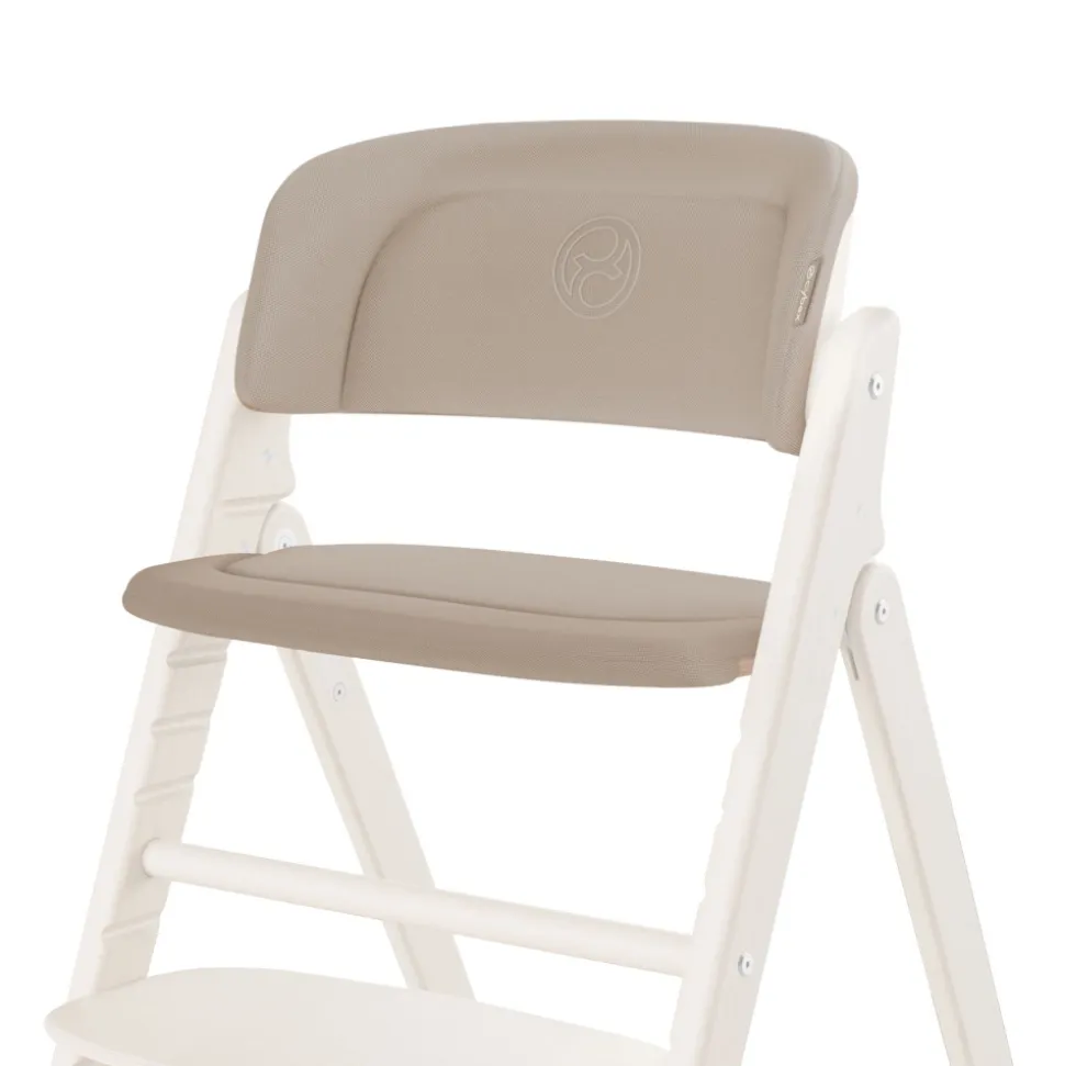 Coussin de chaise haute click & fold almond beige