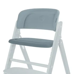 Coussin de chaise haute click & fold stone blue
