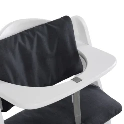 Coussin de chaise haute deluxe noir