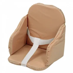 Coussin de chaise haute pvc cassonade