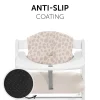 Coussin de chaise haute select muslin leo natural