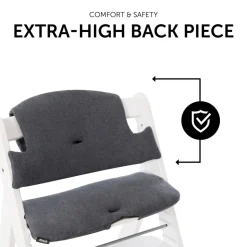 Coussin de chaise haute select jersey charcoal